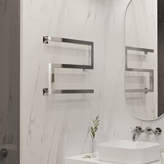 Полотенцесушитель электрический Indigo Sparta DGS40-50Rt 40x50 см хром