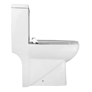 Унитаз-моноблок Azario Zeno AZ-1169 ободковый с быстросъемным сиденьем Slim микролифт