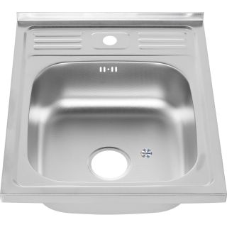 Мойка 5060 Melana 0,6/160 хром с сифоном (162D ta *15)