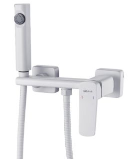 Гигиенический душ со смесителем Shevanik S9905C-1 белый