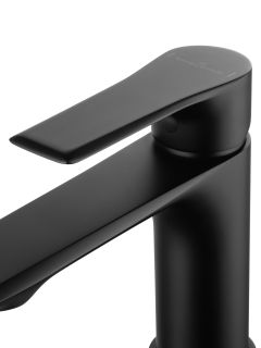 Смеситель для раковины Wonzon & Woghand Brilliant WW-88018079-MB чёрный матовый