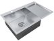 Мойка кухонная Paulmark Kroner PM217851-BSL левая брашированная нержавеющая сталь