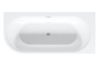 Акриловая ванна Riho Desire Corner Glossy Sparkle System B088003005 L 184x84см с аэромассажем белый