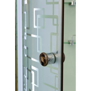 Душевая кабина Deto ЕМ1511 L с гм. и эл. 110х80х220 см