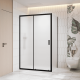 Душевой уголок RGW CL-133B (CL-13B + Z-03B) 060913348-44 140x80 см чёрный