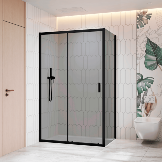 Душевой уголок RGW CL-133B (CL-13B + Z-03B) 060913358-34 150x80 см чёрный