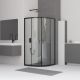 Душевой уголок RGW CL-54B 32095400-14 100x100см чёрный