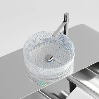 Раковина Ceramica Nova Cristal CN6059 36см неон