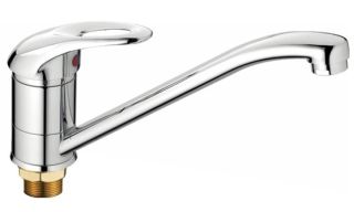 Смеситель для кухни Haiba HB4903 хром