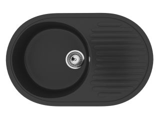 Кухонная мойка Ulgran Classic U-107-344 ультра-чёрный