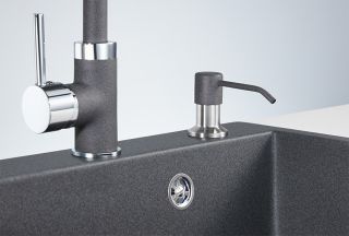 Дозатор Granula 1403, ГРАФИТ (ЧЁРНО-СЕРЫЙ)