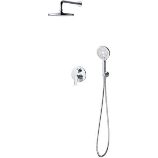 Душевая система DQ для ванны и душа Leipzig встраиваемая хром (DA1765701)