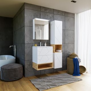 Ниша для пенала Бриклаер Кристалл 4627125415883 60 см дуб бунратти