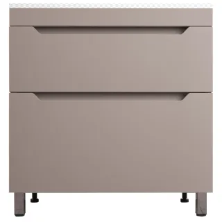 Тумба под раковину  Style Line Остин ЛС-00002398 80 см тауп темный