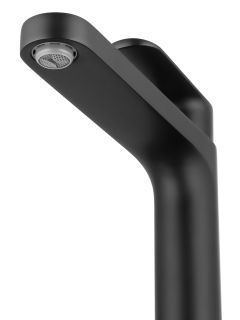 Смеситель для раковины Wonzon & Woghand WW-H1034-MB чёрный матовый