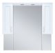 Зеркальный шкаф с подсветкой Misty Дива 105см белый