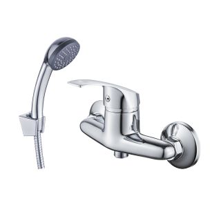 Смеситель для душа Decoroom с лейкой хром DR71055