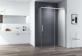 Душевой уголок CEZARES DUET SOFT-M-AH-1-150/100-C-Cr