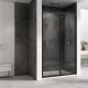 Душевая дверь ABBER Schwarzer Diamant 160см чёрный AG30160B