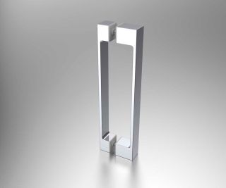 Душевая дверь в нишу Vincea Alpha VDS-3AL130CL 130 см, стекло прозрачное, хром