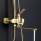 Душевая стойка Frap F2461-3 золотой сатин