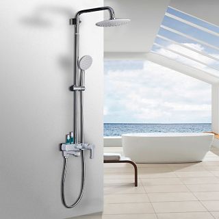 Душевая стойка Gappo Tomahawk G2402-8 белый/хром