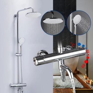 Душевая стойка Gappo G2490 с термостатом хром