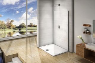 Боковая часть Good Door ORION SP-90 -G-CH стекло матовое