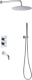 Душевая система Allen Brau Priority 5.31014-00 с термостатом Хром