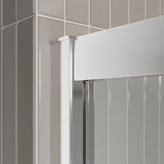 Душевой уголок BelBagno LUCE-AH-2-120/90-C-Cr хром