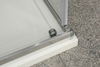 Душевой уголок BelBagno UNO-AH-1-120/100-C-Cr хром