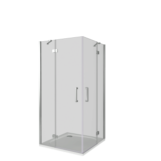 Душевой уголок Good Door SATURN CR-100-C-CH 100x100 стекло прозрачное