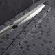 Душевой лоток Timo Drain System DS230206/00 60см с двусторонней панелью plate под плитку хром