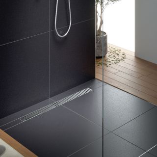 Душевой лоток Timo Drain System DS230109/01 90см с вставкой lines сатин