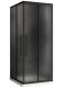 Душевой уголок ABBER Schwarzer Diamant AG02100BMH 100x100см чёрный