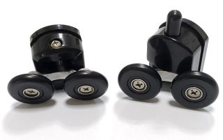 Душевой уголок ABBER Schwarzer Diamant 100x90см AG30100BH-S90B