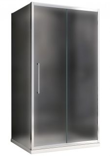 Душевой уголок ABBER Schwarzer Diamant AG30100MH-S50M 100x50см хром