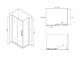 Душевой уголок ABBER Schwarzer Diamant 120x70см чёрный AG30120BH-S70B