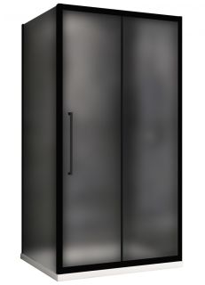 Душевой уголок ABBER Schwarzer Diamant AG30120BMH-S100BM 120x100см чёрный