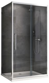 Душевой уголок ABBER Schwarzer Diamant AG30120H-S90 120x90см хром