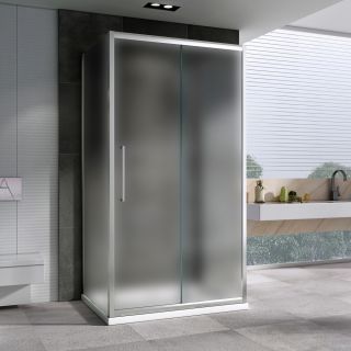 Душевой уголок ABBER Schwarzer Diamant AG30120MH-S90M-S90M 120x90см хром