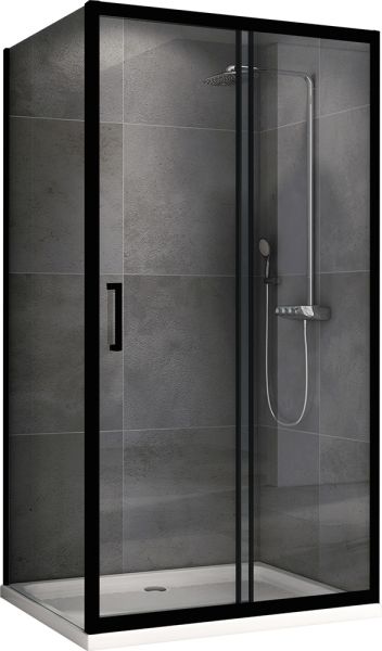 Душевой уголок ABBER Schwarzer Diamant 150x100см AG30150B-S100B