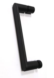 Душевой уголок ABBER Schwarzer Diamant AG30140B-S75B-S75B 140x75см чёрный