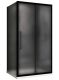 Душевой уголок ABBER Schwarzer Diamant AG30140BMH-S90BM 140x90см чёрный