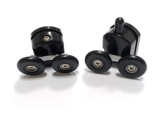 Душевой уголок ABBER Schwarzer Diamant AG30100BH-S50B-S50B 100x50см чёрный