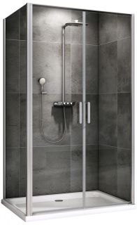 Душевой уголок ABBER Sonnenstrand 100x100см хром AG04100C-S100