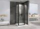 Душевой уголок ABBER Sonnenstrand 120x100см чёрный AG04120BS-S100B