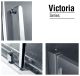 Душевой уголок Gemy Victoria 100x70см S30191HM-A70M