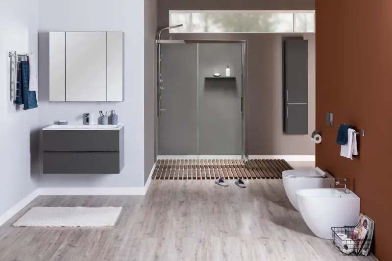 Душевой уголок Aquanet Delta NPE1131 183844 140x80 см стекло прозрачное профиль хром