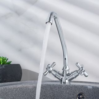 Смеситель для кухни РМС SL129-271F хром